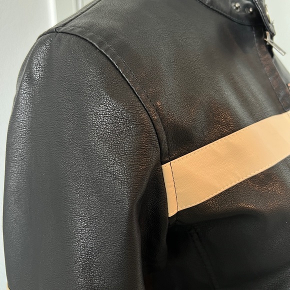 Minga London Retro vintage style leather jacket - Picture 6 of 9